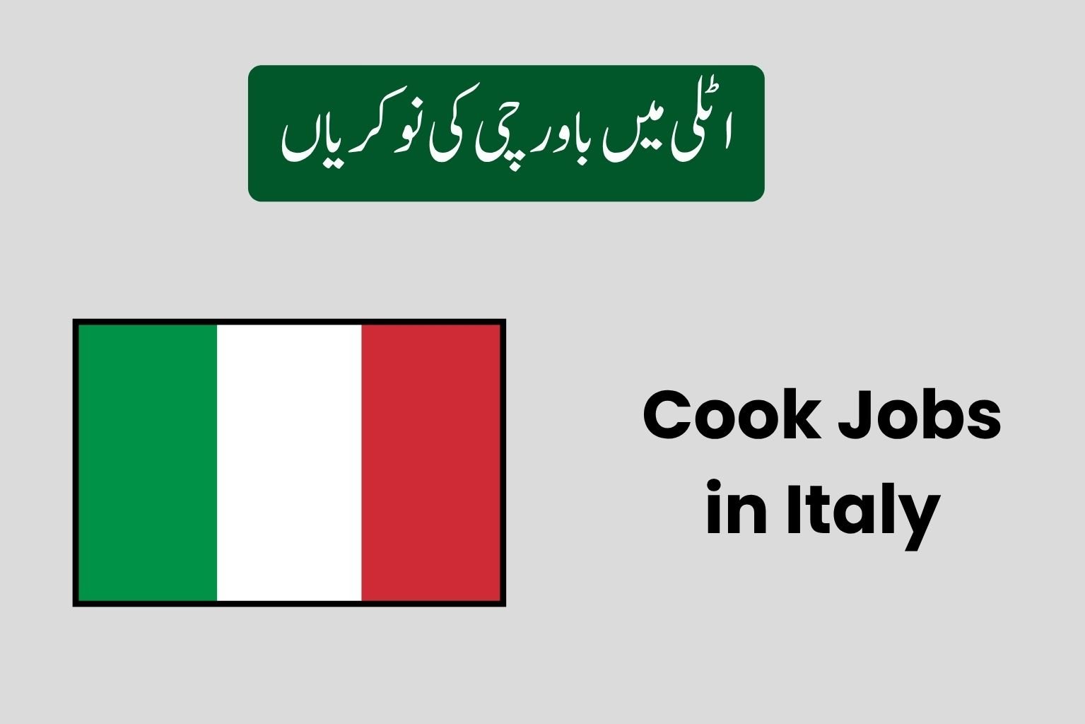 Cook Jobs in Italy – Earn €1,800–€3,500 Monthly